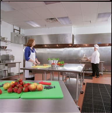 Large Commercial Test Kitchen