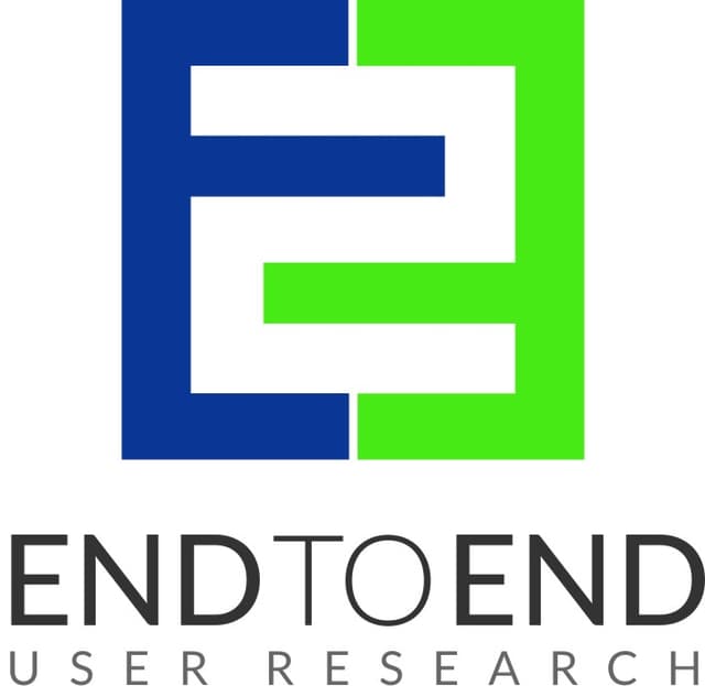 End to End User Research logo